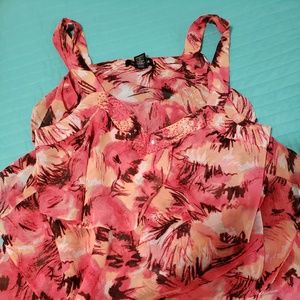 Lane Bryant dressy, flowy tank size 22-24